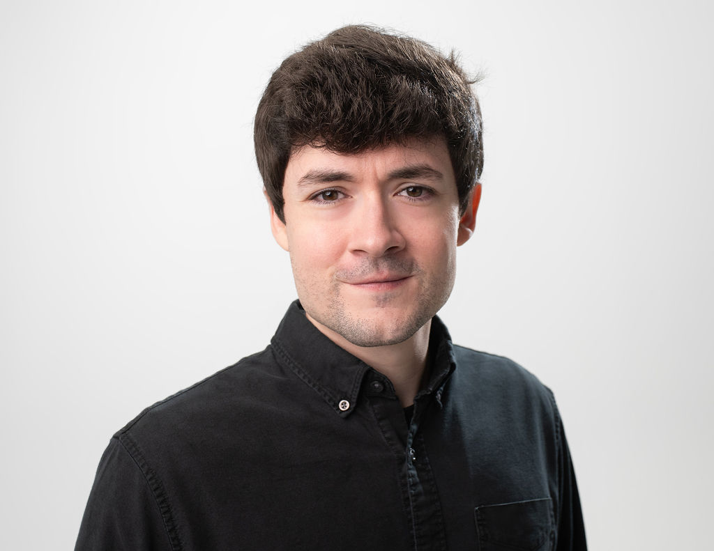 Jeffery, grey backdrop portrait